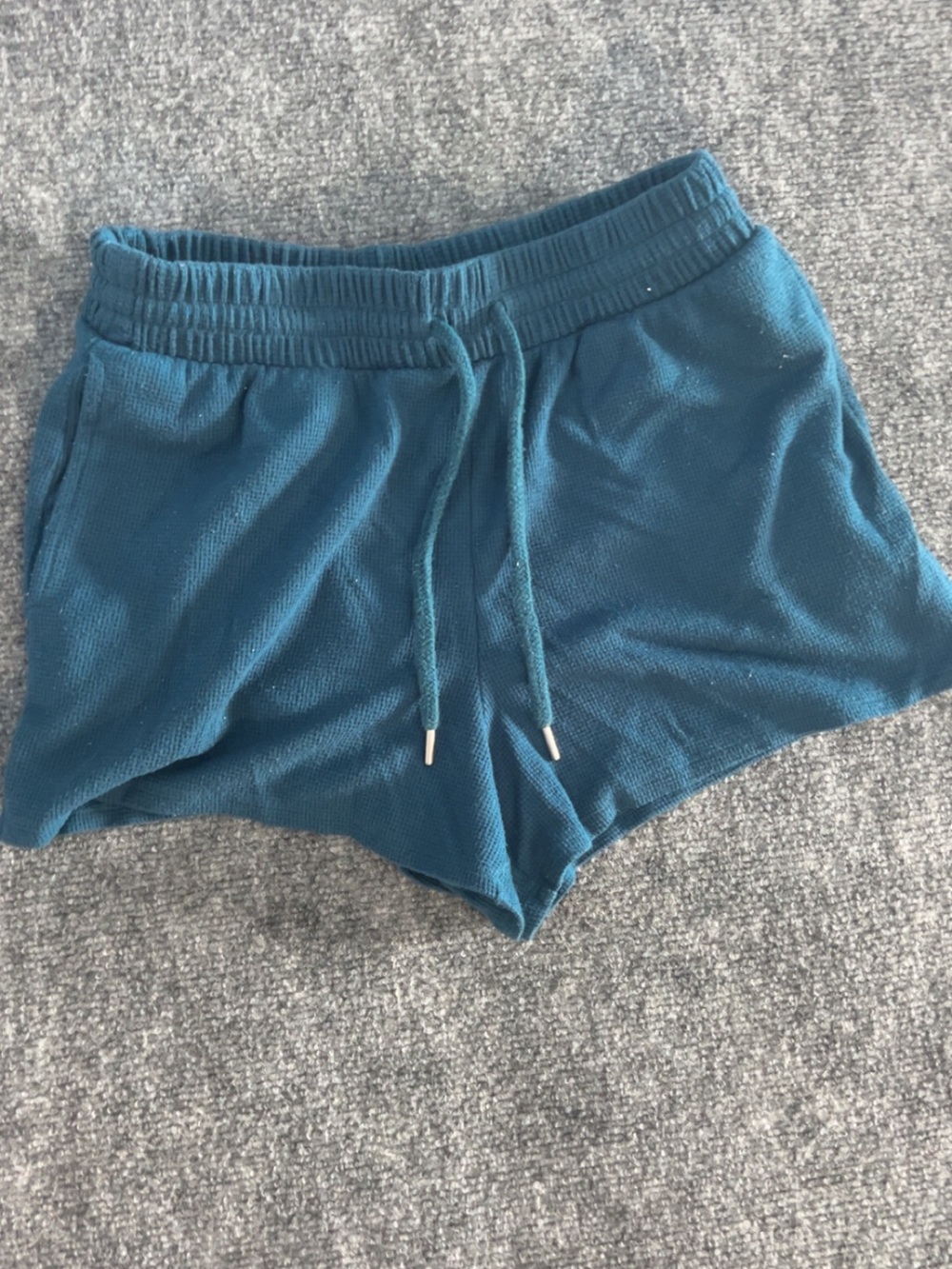 Victoria's Secret Blue Drawstring Comfy Shorts - Size XS